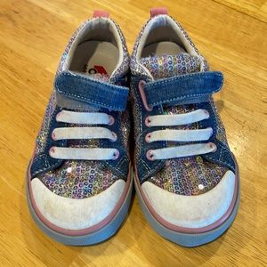 See Kai run sparkly shoes